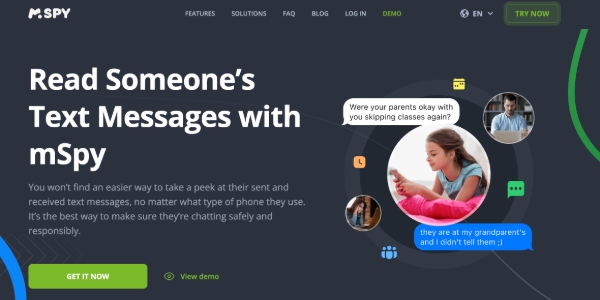 Read Someone’s Text Messages with mSpy