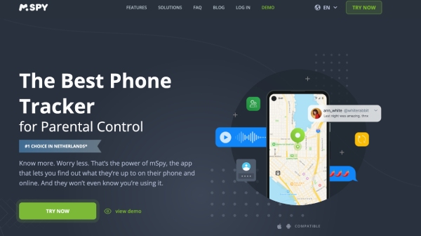 The Best Phone Tracker
for Parental Control