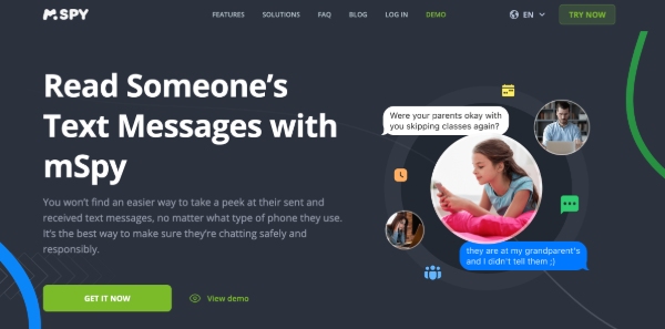 Read Someone’s Text Messages with mSpy