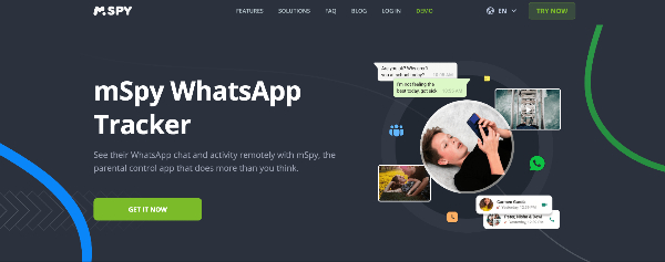 mSpy WhatsApp Tracker